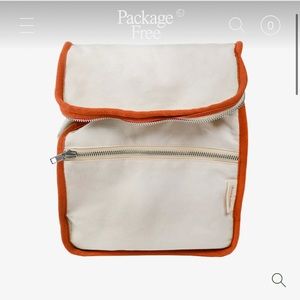 Wool Insulated Natural Lunch Bag NWT